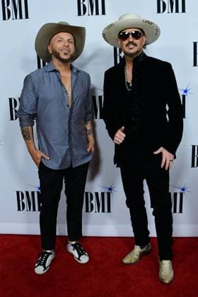18 November 2025 - Nashville, Tennessee - Preston Brust, Chris Lucas, LoCash. 2025 BMI Country Awards held at BMI Music Row. Nashville USA - ZUMAa123 20251118_zaa_a123_035 Copyright: xDara-MichellexFarrx