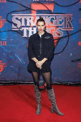 Stranger Things 5 fan event Rebecca Kunikowski at the Netflix Stranger Things season 5 fan event at Tempelhof Airport Hangar 7 on 18 11 2025 in Berlin Copyright: xEventpressxKochanx