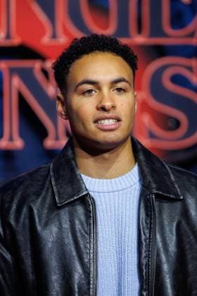 Fan Event Stranger Things 5 Carl Aurel Burggräfe at the Netflix Stranger Things Season 5 Fan Event at Tempelhof Airport Hangar 7 on 18 11 2025 in Berlin Copyright: xEventpressxKochanx