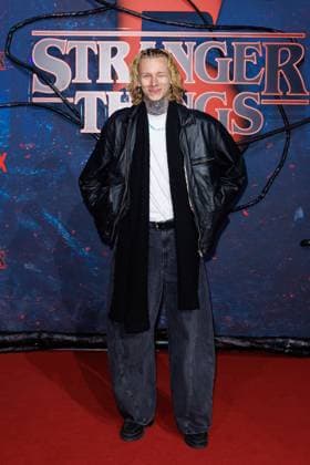 Fan event Stranger Things 5 Joseph Lotter at the Netflix Stranger Things season 5 fan event at Tempelhof Airport Hangar 7 on 18 11 2025 in Berlin Copyright: xEventpressxKochanx