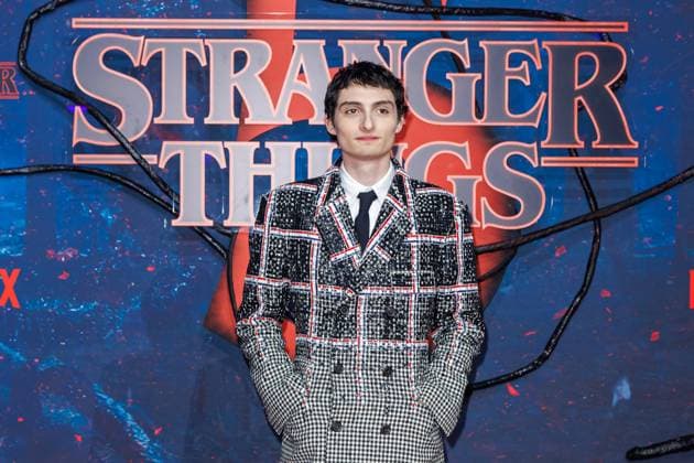 Fan Event Stranger Things 5 Finn Wolfhard at the Netflix Stranger Things Season 5 Fan Event at Tempelhof Airport Hangar 7 on 18 11 2025 in Berlin Copyright: xEventpressxKochanx
