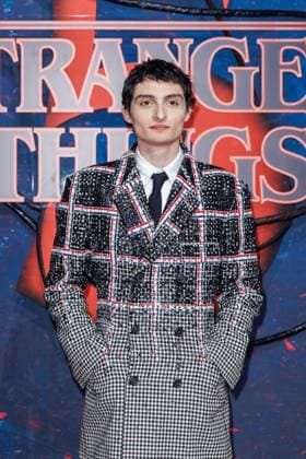 Fan Event Stranger Things 5 Finn Wolfhard at the Netflix Stranger Things Season 5 Fan Event at Tempelhof Airport Hangar 7 on 18 11 2025 in Berlin Copyright: xEventpressxKochanx
