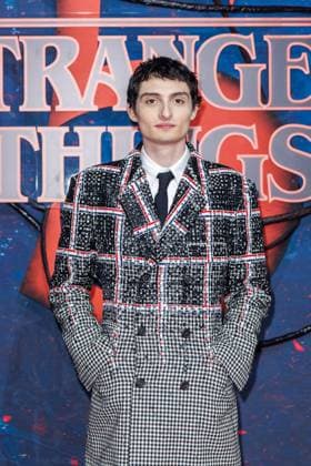 Fan Event Stranger Things 5 Finn Wolfhard at the Netflix Stranger Things Season 5 Fan Event at Tempelhof Airport Hangar 7 on 18 11 2025 in Berlin Copyright: xEventpressxKochanx