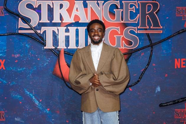 Fan event Stranger Things 5 Caleb McLaughlin at the Netflix Stranger Things season 5 fan event at Tempelhof Airport Hangar 7 on 18 11 2025 in Berlin Copyright: xEventpressxKochanx