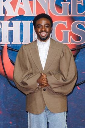 Fan event Stranger Things 5 Caleb McLaughlin at the Netflix Stranger Things season 5 fan event at Tempelhof Airport Hangar 7 on 18 11 2025 in Berlin Copyright: xEventpressxKochanx