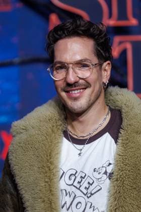 Fan event Stranger Things 5 Nico Stank at the Netflix Stranger Things season 5 fan event at Tempelhof Airport Hangar 7 on 18 11 2025 in Berlin Copyright: xEventpressxKochanx