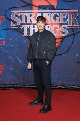 Fan event Stranger Things 5 Willi Whey at the Netflix Stranger Things season 5 fan event at Tempelhof Airport Hangar 7 on 18 11 2025 in Berlin Copyright: xEventpressxKochanx