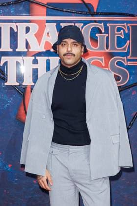 Fan Event Stranger Things 5 Leonidas Emre Pakkan at the Netflix Stranger Things Season 5 Fan Event at Tempelhof Airport Hangar 7 on 18 11 2025 in Berlin Copyright: xEventpressxKochanx