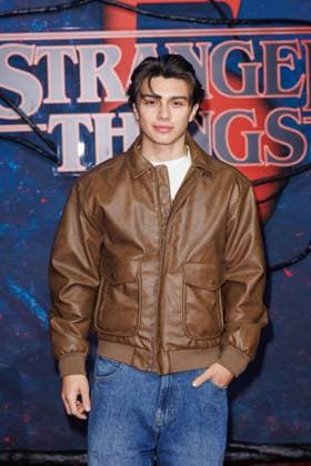 Fan event Stranger Things 5 Noah Miguel Oechsle Rodriguez at the Netflix Stranger Things season 5 fan event at Tempelhof Airport Hangar 7 on 18 11 2025 in Berlin Copyright: xEventpressxKochanx