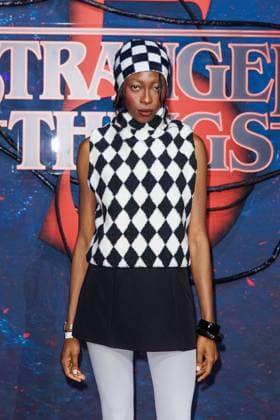 Fan Event Stranger Things 5 Toni Dreher Adenuga at the Netflix Stranger Things Season 5 Fan Event at Tempelhof Airport Hangar 7 on 18 11 2025 in Berlin Copyright: xEventpressxKochanx