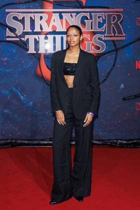 Fan Event Stranger Things 5 Maureen Adim at the Netflix Stranger Things Season 5 Fan Event at Tempelhof Airport Hangar 7 on 18 11 2025 in Berlin Copyright: xEventpressxKochanx