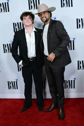 18 November 2025 - Nashville, Tennessee - Slater Nalley, Dallas Davidson. 2025 BMI Country Awards held at BMI Music Row. Nashville USA - ZUMAa123 20251118_zaa_a123_079 Copyright: xDara-MichellexFarrx