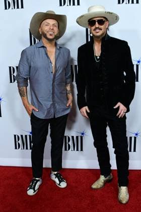 18 November 2025 - Nashville, Tennessee - Preston Brust, Chris Lucas, LoCash. 2025 BMI Country Awards held at BMI Music Row. Nashville USA - ZUMAa123 20251118_zaa_a123_100 Copyright: xDara-MichellexFarrx