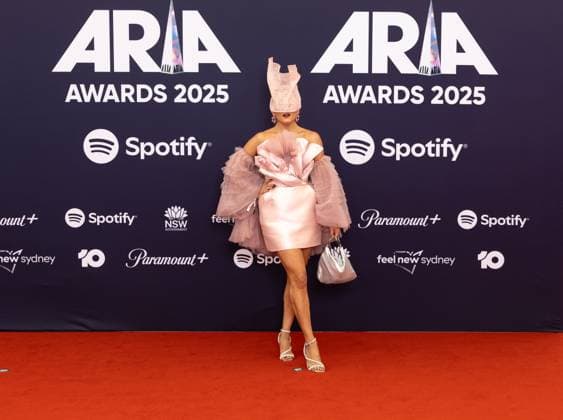 ARIA AWARDS 2025, Fashion Critical during the the 2025 ARIA Awards at Hordern Pavilion in Sydney, Wednesday, November 19, 2025. ( NO ARCHIVING SYDNEY NEW SOUTH WALES AUSTRALIA  Copyright: xSITTHIXAYxDITTHAVONGx 20251119167548747363