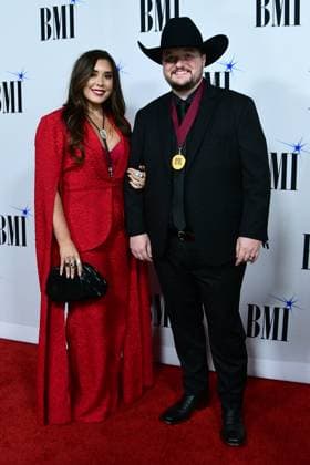 18 November 2025 - Nashville, Tennessee - Jenna LaMaster, Abram Dean. 2025 BMI Country Awards held at BMI Music Row. Nashville USA - ZUMAa123 20251118_zaa_a123_119 Copyright: xDara-MichellexFarrx