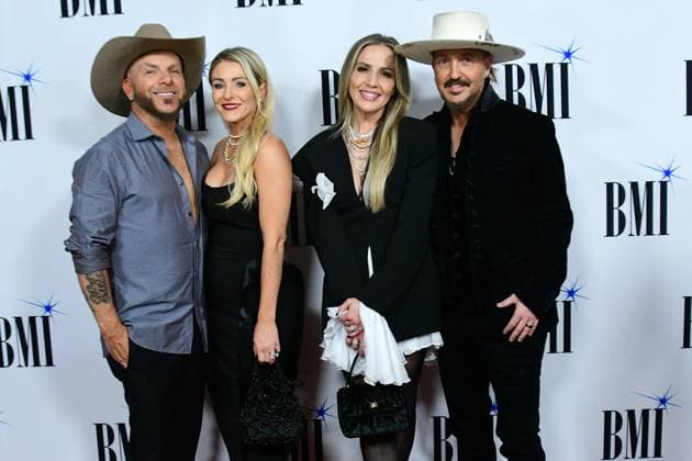 18 November 2025 - Nashville, Tennessee - Preston Brust, Chris Lucas, LoCash. 2025 BMI Country Awards held at BMI Music Row. Nashville USA - ZUMAa123 20251118_zaa_a123_127 Copyright: xDara-MichellexFarrx