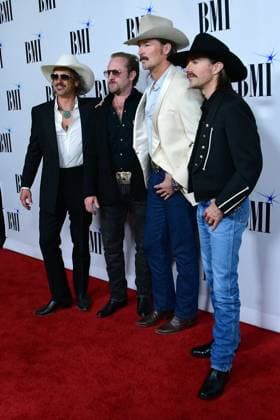 18 November 2025 - Nashville, Tennessee - Cameron Duddy, Mark Wystrach, Jess Carson, Midland. 2025 BMI Country Awards held at BMI Music Row. Nashville USA - ZUMAa123 20251118_zaa_a123_140 Copyright: xDara-MichellexFarrx