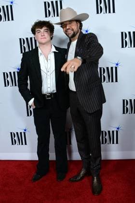 18 November 2025 - Nashville, Tennessee - Slater Nalley, Dallas Davidson. 2025 BMI Country Awards held at BMI Music Row. Nashville USA - ZUMAa123 20251118_zaa_a123_145 Copyright: xDara-MichellexFarrx