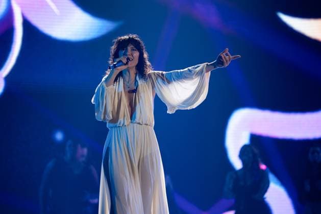 November 18, 2025, Eboli, Italy: Elisa Toffoli aka Elisa performs live at Palasele duirng the Palasport Live 2025 Tour. Eboli Italy - ZUMAs197 20251118_aaa_s197_397 Copyright: xAndreaxGulx