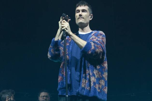 Bastille Perform at O2 Arena, London, UK Lead singer Dan Smith of English indie pop band Bastille performs at O2 Arena, London, England, UK on Tuesday 18 November 2025 as part of their From All Sides 2025 Tour., Credit:Justin Ng Avalon UK, England, London, O2 Arena  Copyright: xJustinxNgx xAvalonx 1053205563