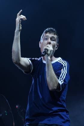 Bastille Perform at O2 Arena, London, UK Lead singer Dan Smith of English indie pop band Bastille performs at O2 Arena, London, England, UK on Tuesday 18 November 2025 as part of their From All Sides 2025 Tour., Credit:Justin Ng Avalon UK, England, London, O2 Arena  Copyright: xJustinxNgx xAvalonx 1053205625