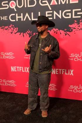 November 18, 2025, Hollywood, California, USA: Trinity Parriman on the red carpet of the Netflix Squid Game: The Challenge Finale on Tuesday, November 18, 2025 at the Egyptian Theatre in Hollywood, California. JAVIER ROJAS PI Hollywood USA - ZUMAp124 20251118_zaa_p124_027 Copyright: xJavierxRojasx