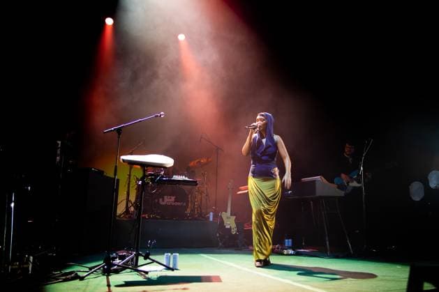 Joy Crookes performing live at Brixton Academy in London, United Kingdom on 18th November 2025 Joy Crookes performing live at Brixton Academy in London, United Kingdom on 18th November 2025, Credit:Sam Haines Avalon United Kingdom, London, Brixton Academy  Copyright: xSamxHainesx xAvalonx 1053203564
