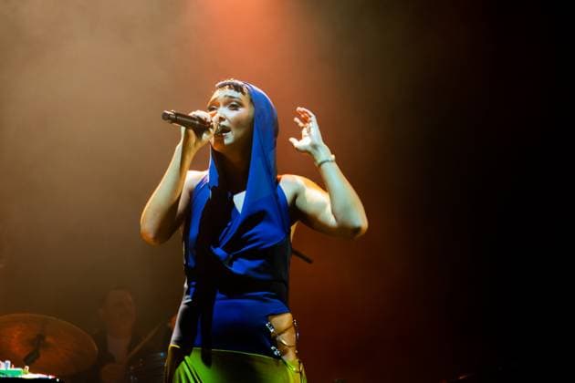 Joy Crookes performing live at Brixton Academy in London, United Kingdom on 18th November 2025 Joy Crookes performing live at Brixton Academy in London, United Kingdom on 18th November 2025, Credit:Sam Haines Avalon United Kingdom, London, Brixton Academy  Copyright: xSamxHainesx xAvalonx 1053203622