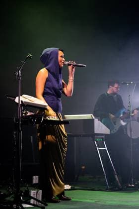 Joy Crookes performing live at Brixton Academy in London, United Kingdom on 18th November 2025 Joy Crookes performing live at Brixton Academy in London, United Kingdom on 18th November 2025, Credit:Sam Haines Avalon United Kingdom, London, Brixton Academy  Copyright: xSamxHainesx xAvalonx 1053203693