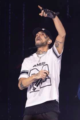 Five perform at Co-Op Live Abz Love of Boyband Five (5ive) performs as part of their Keep On Movin Tour at Co-Op Live, Manchester, England, 18th November 2025, Credit:Mike Gray Avalon  Copyright: xMikexGrayx xAvalonx 1053196232
