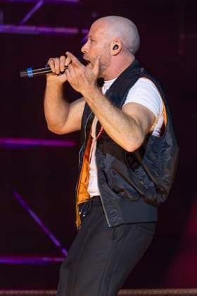 Five perform at Co-Op Live Jason J Brown of Boyband Five (5ive) performs as part of their Keep On Movin Tour at Co-Op Live, Manchester, England, 18th November 2025, Credit:Mike Gray Avalon  Copyright: xMikexGrayx xAvalonx 1053196253