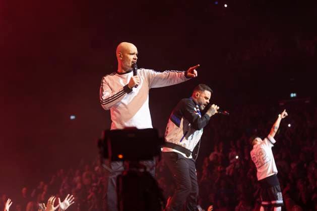 Five perform at Co-Op Live Sean Conlon of Boyband Five (5ive) performs as part of their Keep On Movin Tour at Co-Op Live, Manchester, England, 18th November 2025, Credit:Mike Gray Avalon  Copyright: xMikexGrayx xAvalonx 1053196721
