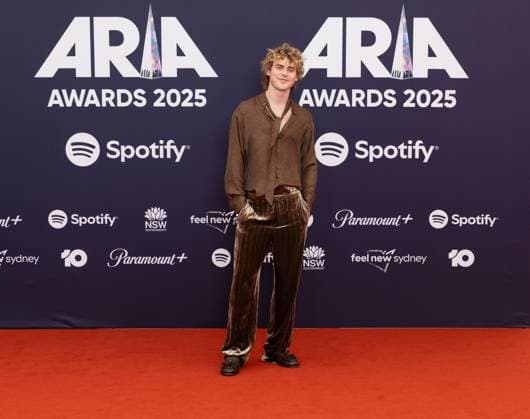 ARIA AWARDS 2025, Jack Gray during the the 2025 ARIA Awards at Hordern Pavilion in Sydney, Wednesday, November 19, 2025. ( NO ARCHIVING SYDNEY NEW SOUTH WALES AUSTRALIA  Copyright: xSITTHIXAYxDITTHAVONGx 20251119123561769541