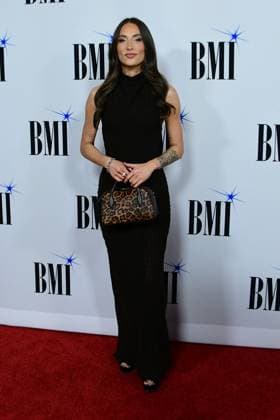 18 November 2025 - Nashville, Tennessee - Hannah McFarland. 2025 BMI Country Awards held at BMI Music Row. Nashville USA - ZUMAa123 20251119_zaa_a123_002 Copyright: xDara-MichellexFarrx