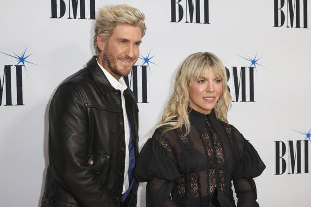 73rd Annual BMI Country Awards Johnny Costello and Kimberly Perry arriving at the 73rd Annual BMI Country Awards held at the BMI Building on November 18, 2025 in Nashville, TN. Nashville BMI Building Tennessee USA Copyright: xCurtisxHilbunx xAFF-USA.COMx
