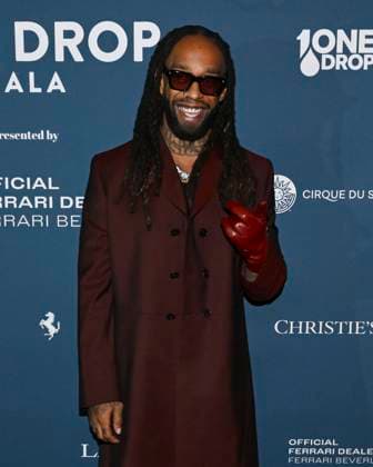 November 18, 2025, Los Angeles, California, USA: Ty Dolla , aka, Tyrone William Griffin Jr., 43, attends the 2025 One Drop Gala Los Angeles. Los Angeles USA - ZUMAb173 20251118_aap_b173_005 Copyright: xBillyxBennightx