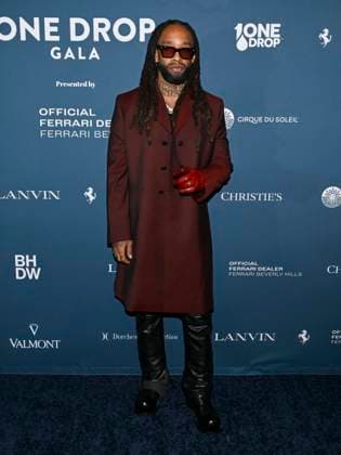 November 18, 2025, Los Angeles, California, USA: Ty Dolla , aka, Tyrone William Griffin Jr., 43, attends the 2025 One Drop Gala Los Angeles. Los Angeles USA - ZUMAb173 20251118_aap_b173_008 Copyright: xBillyxBennightx