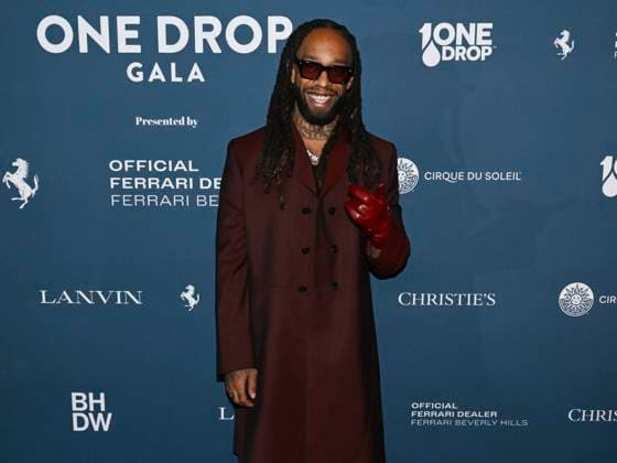 November 18, 2025, Los Angeles, California, USA: Ty Dolla , aka, Tyrone William Griffin Jr., 43, attends the 2025 One Drop Gala Los Angeles. Los Angeles USA - ZUMAb173 20251118_aap_b173_015 Copyright: xBillyxBennightx