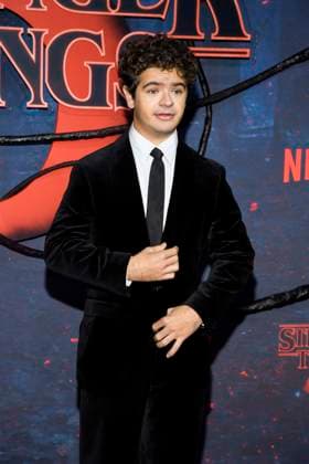 abb Gaten Matarazzo as a guest on the red carpet at the big fan event with screening of the Netflix series STRANGER THINGS 5 at Tempelhof Airport on 18 11 2025 in Berlin Berlin Germany