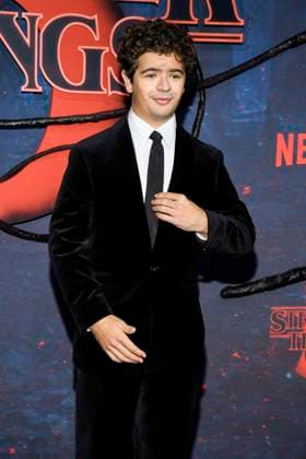 abb Gaten Matarazzo as a guest on the red carpet at the big fan event with screening of the Netflix series STRANGER THINGS 5 at Tempelhof Airport on 18 11 2025 in Berlin Berlin Germany
