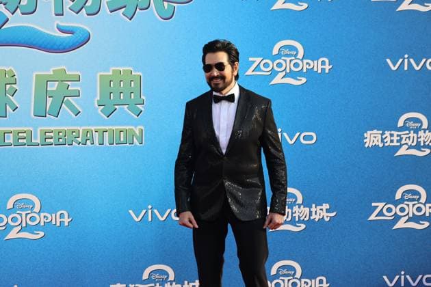 SHANGHAI, CHINA - NOVEMBER 18: Actor Fei Xiang (aka Kris Phillips) arrives at the red carpet for Zootopia 2 global celebration at Shanghai Disneyland on November 18, 2025 in Shanghai, China.  Copyright: xVCGx 111604674453