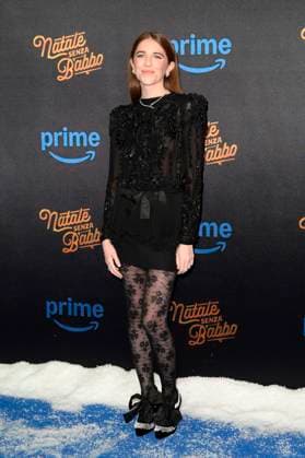 Valentina Romani at the premiere of the Amazon Prime Video film Natale senza Babbo at Cinema Adriano Rome, 18 11 2025 Foto:xA.xM.xTinghinox xFuturexImagex natale_5119