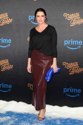 Luisa Ranieri at the premiere of the Amazon Prime Video film Natale senza Babbo at Cinema Adriano Rome, 18 11 2025 Foto:xA.xM.xTinghinox xFuturexImagex natale_5141
