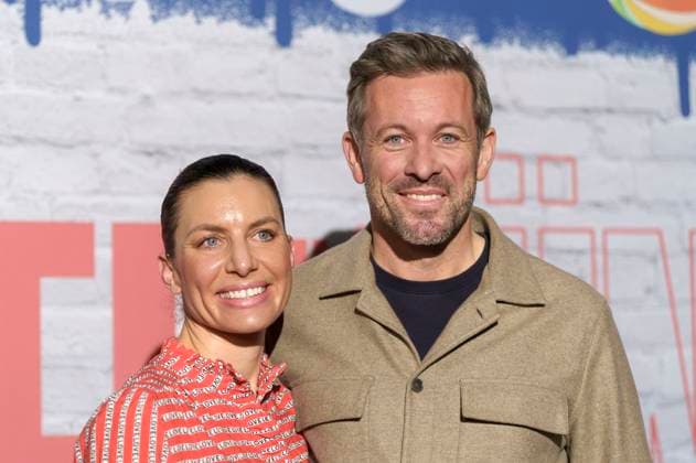 Julia Hartmann and Jan Hartmann at the screening of the Joyn series Frier and Fünfzig Am Ende meiner Tage in the Astor Film Lounge at Arri Munich, 18 11 2025 Foto:xN.xKolinzx xFuturexImagex frier_5146