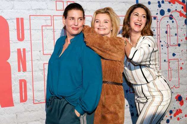 Elena Uhlig, Annette Frier and Madita van Hülsen at the screening of the Joyn series Frier and Fünfzig Am Ende meiner Tage in the Astor Film Lounge at Arri Munich, 18 11 2025 Foto:xN.xKolinzx xFuturexImagex frier_5169
