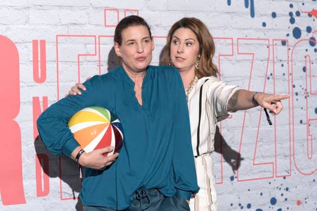 Elena Uhlig and Madita van Hülsen at the screening of the Joyn series Frier and Fünfzig Am Ende meiner Tage in the Astor Film Lounge at Arri Munich, 18 11 2025 Foto:xN.xKolinzx xFuturexImagex frier_5176