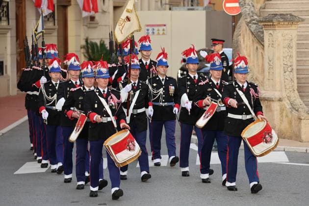 FÃªte nationale Ã Monaco NO TABLOIDS WEB & PRINT, BILDZEITUNG OUT, BILD.DE OUT, NO DAILY MAIL, NO DAILY MAIL GROUP, NO VOICI, NO CLOSER, NO PUBLIC FÃªte nationale MonÃ gasque jour fÃ riÃ emblÃ matique qui honore le prince Albert et l™indÃ pendance de la PrincipautÃ Monaco, le 19 Novembre 2025  Copyright: xFabricexChasseryx