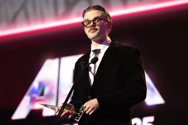 ARIA AWARDS 2025, Dom Dolla during the 2025 ARIA Awards at Hordern Pavilion in Sydney, Wednesday, November 19, 2025. ( NO ARCHIVING SYDNEY NEW SOUTH WALES AUSTRALIA  Copyright: xSITTHIXAYxDITTHAVONGx 20251119151071726405