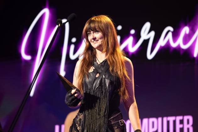 ARIA AWARDS 2025, Ninajirachi during the 2025 ARIA Awards at Hordern Pavilion in Sydney, Wednesday, November 19, 2025. ( NO ARCHIVING SYDNEY NEW SOUTH WALES AUSTRALIA  Copyright: xSITTHIXAYxDITTHAVONGx 20251119152078014134