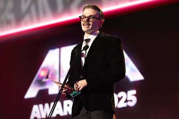 ARIA AWARDS 2025, Dom Dolla during the 2025 ARIA Awards at Hordern Pavilion in Sydney, Wednesday, November 19, 2025. ( NO ARCHIVING SYDNEY NEW SOUTH WALES AUSTRALIA  Copyright: xSITTHIXAYxDITTHAVONGx 20251119156630757174